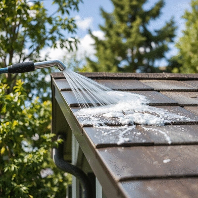 Soft washing services for delicate surfaces